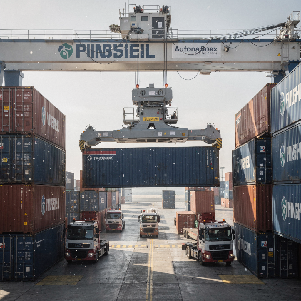 What is container terminal simulation?