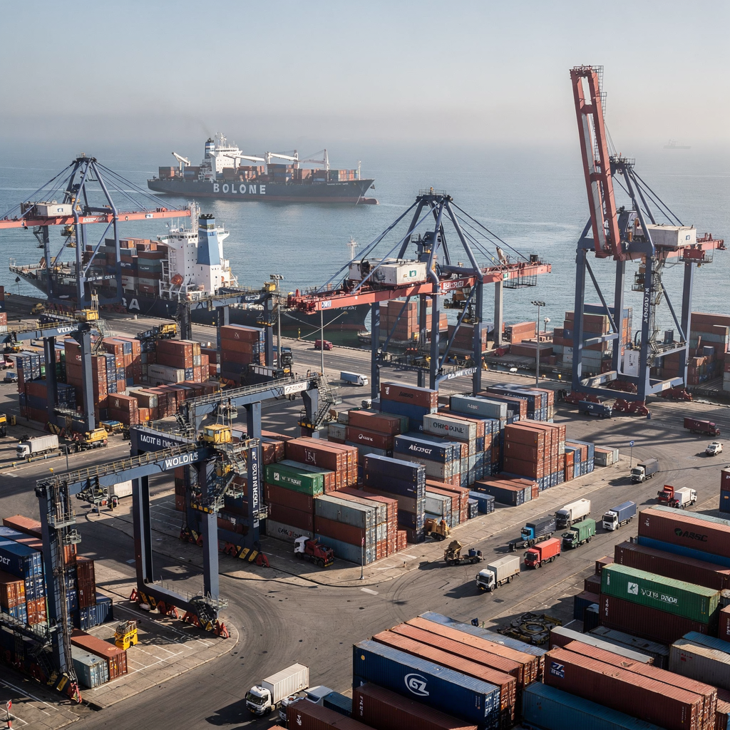 Predictive analytics for port congestion