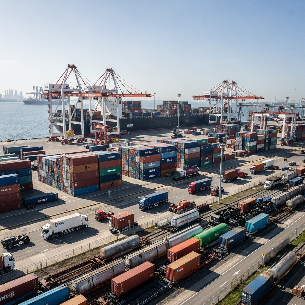 Port container terminal digital transformation strategies