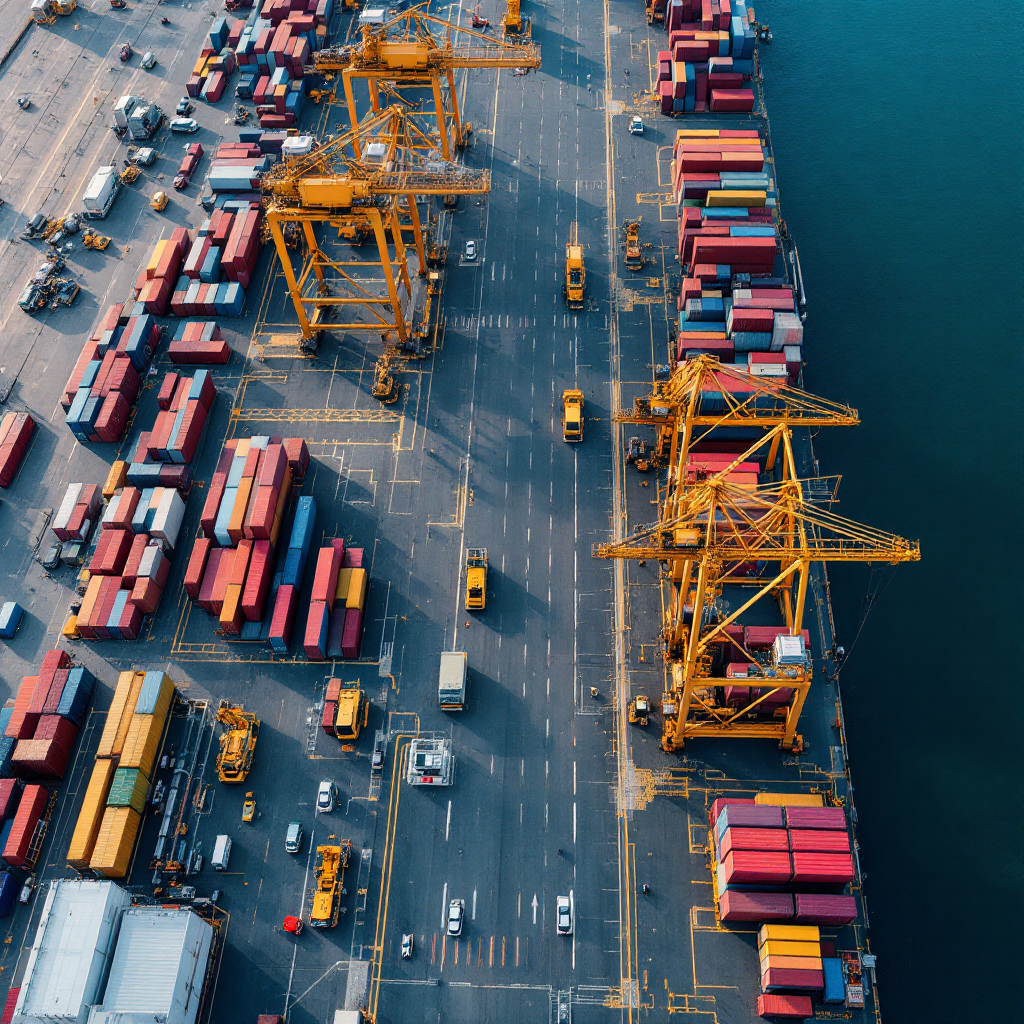 Optimising port operations at automated container terminal