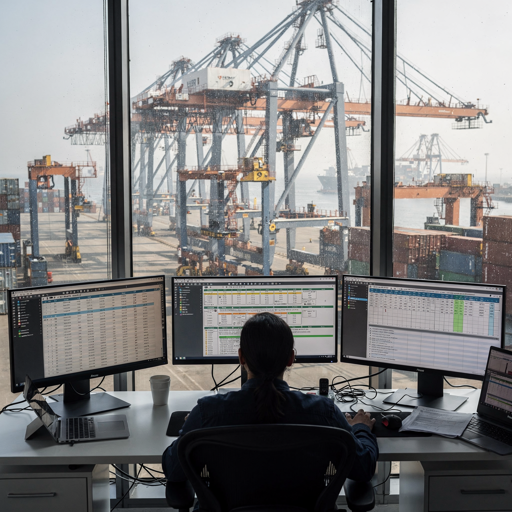 AI port terminal operations: building planner trust