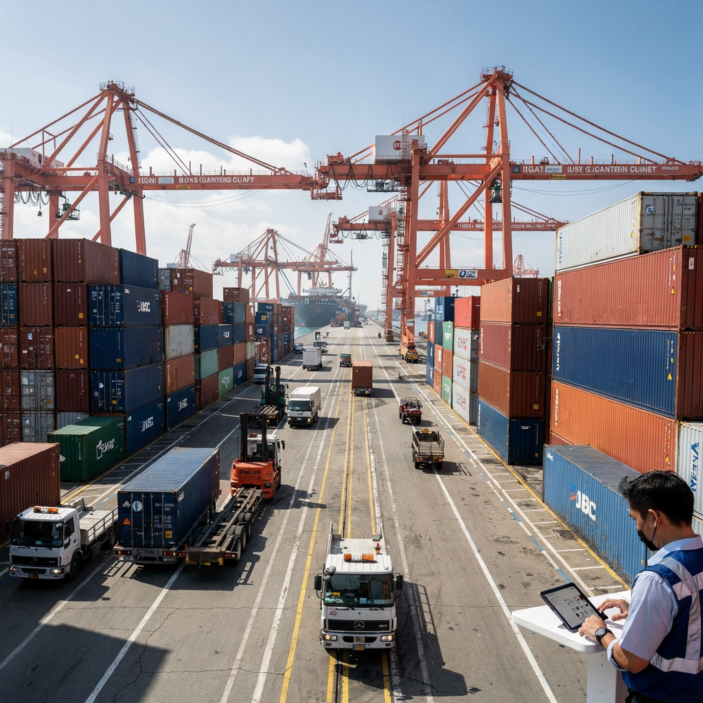 Terminal operations with iPortman terminal operating system