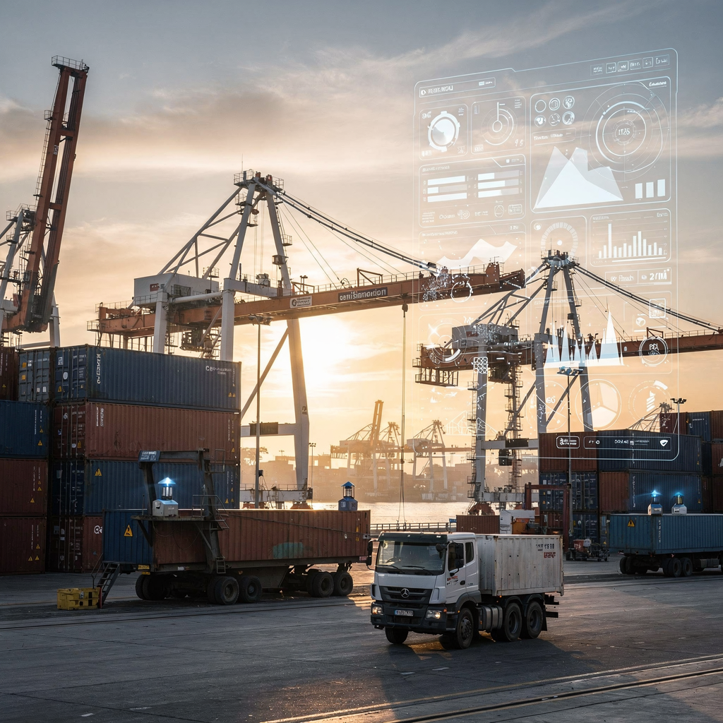 Lean management through digitization in terminal operations