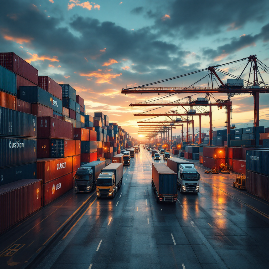 AI-driven Container Terminal Optimization and KPIs