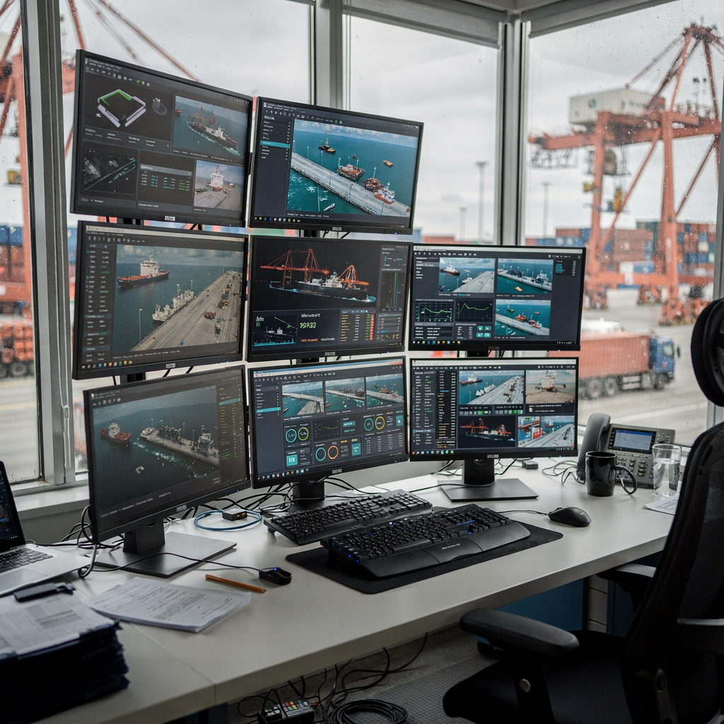 AI-driven capacity optimisation for port operations