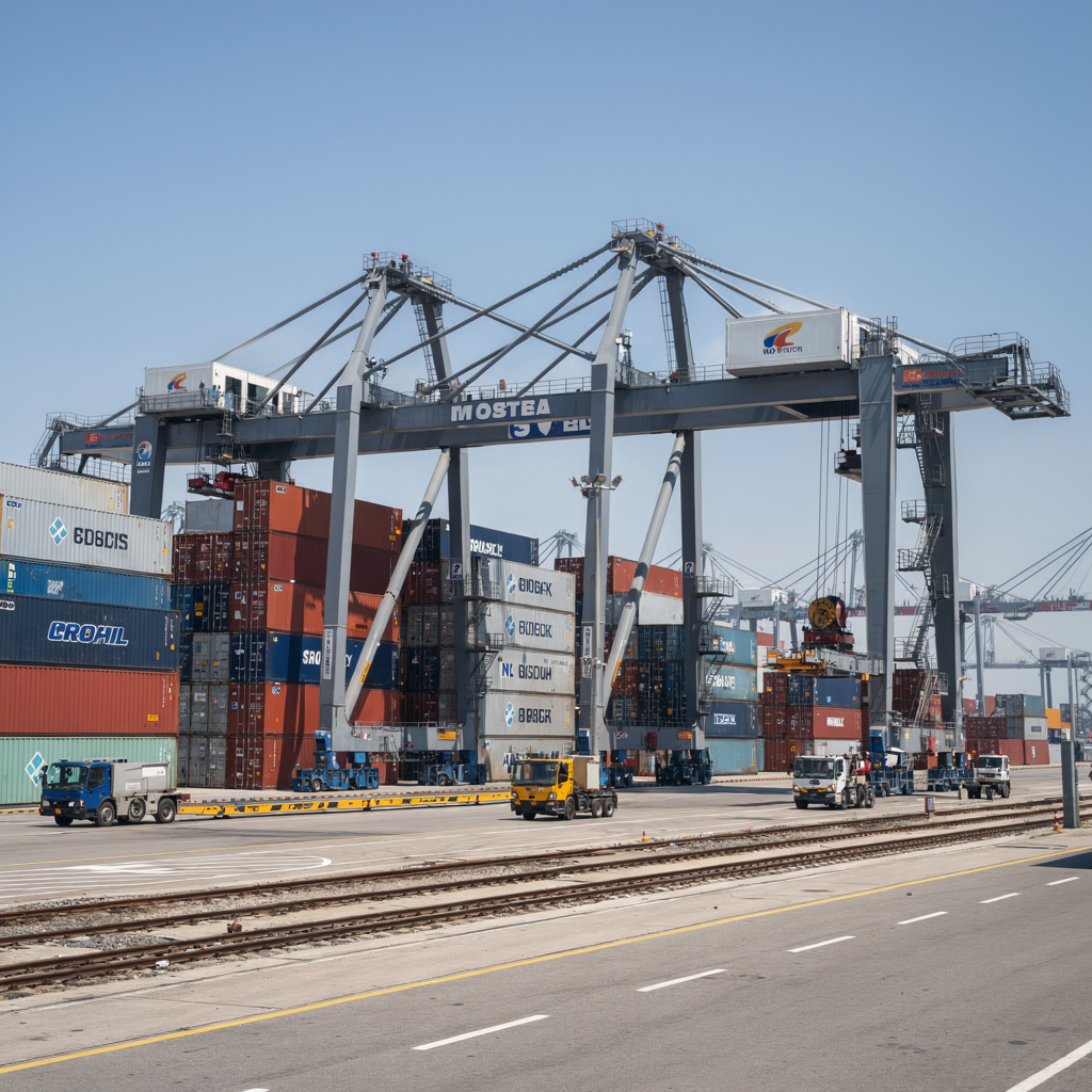 Container terminal double ARMG yard crane optimisation