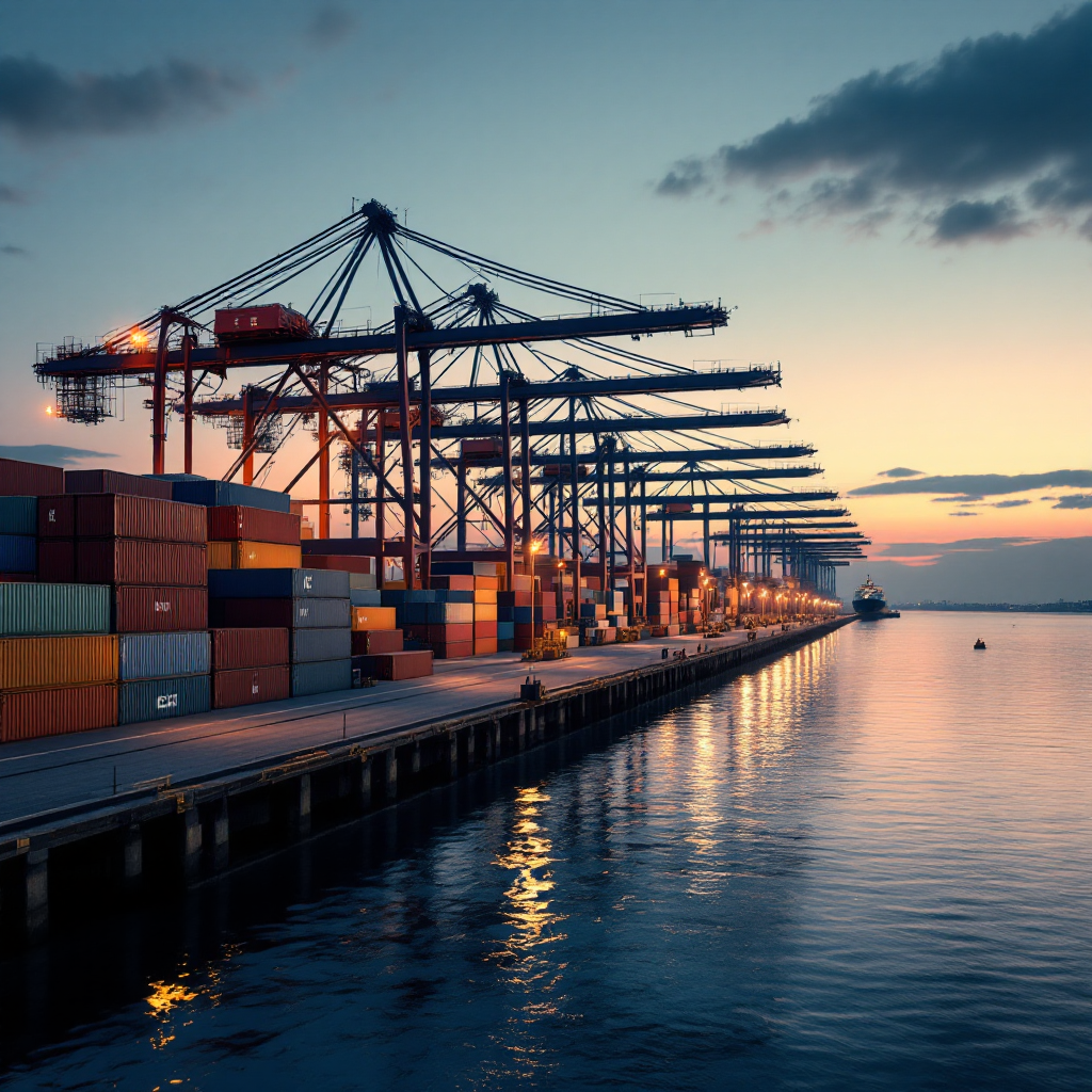 Container terminal crane split optimization algorithms