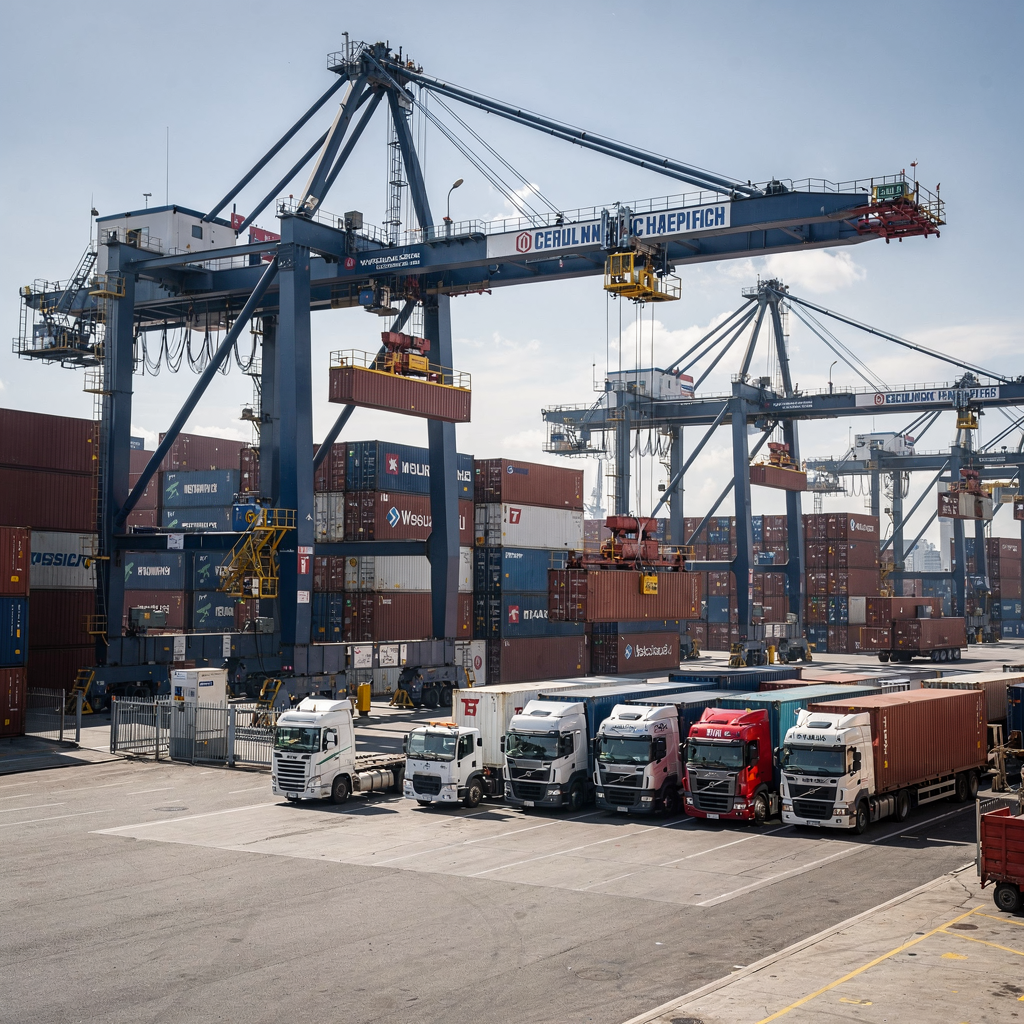 Container terminal TOS optimization for performance