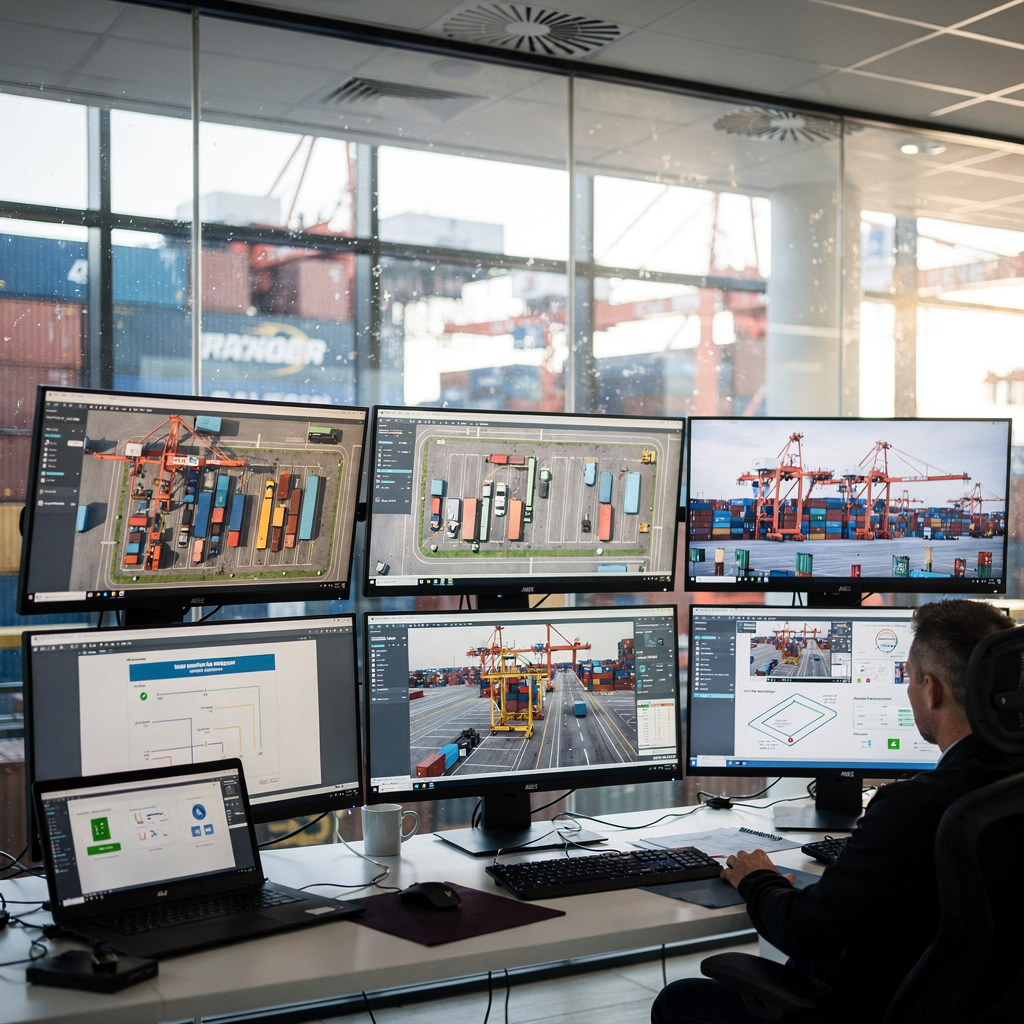 Decouple fleet control logic from TOS in terminal operations
